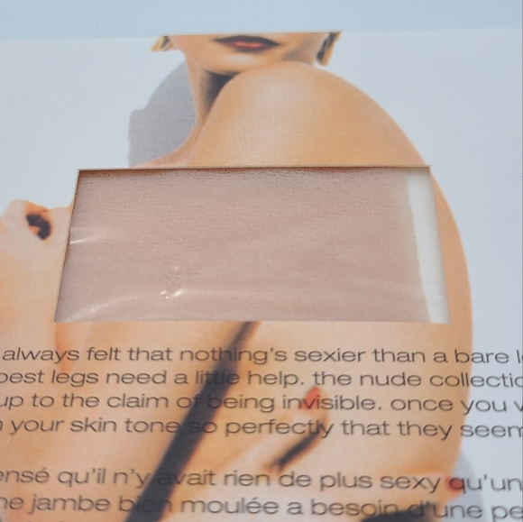 Donna Karan Hosiery Women’s Medium A01 The Nudes Toeless Control Top Pantyhose - Picture 5 of 6